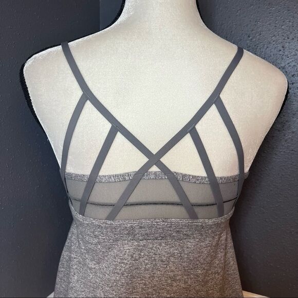 Lululemon Just Breathe Heathered Slate Tank Top - Picture 12 of 13